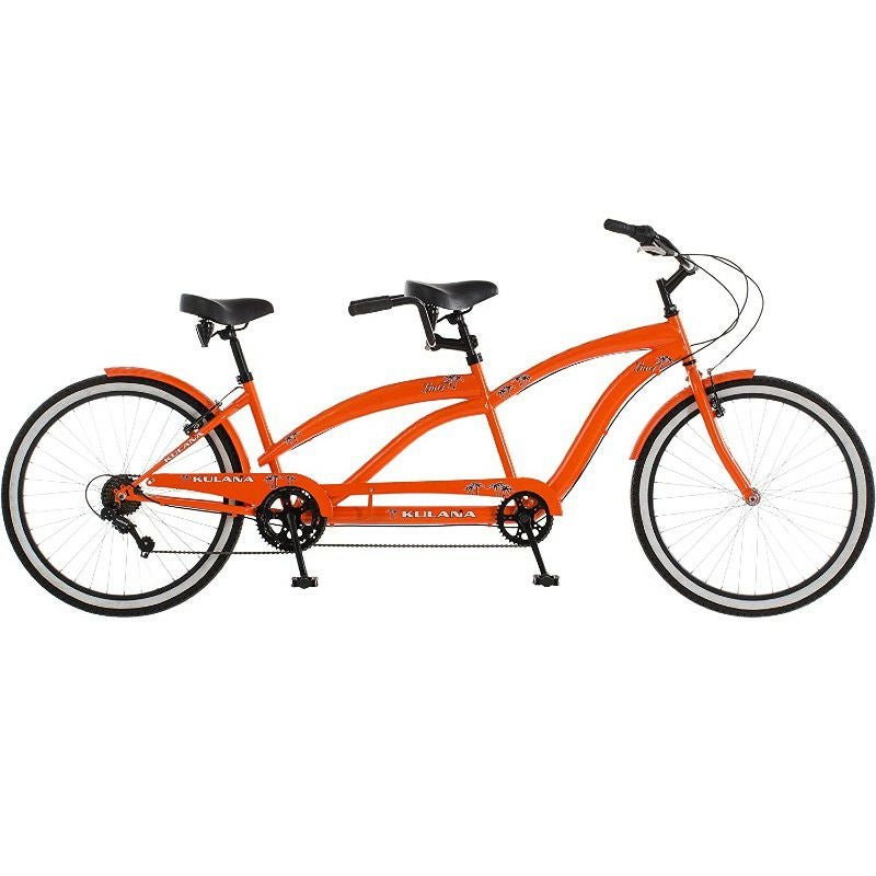 ビーチクルーザー② タンデム 自転車 二人乗り 26インチ ビーチクルーザーバイク 7段変速