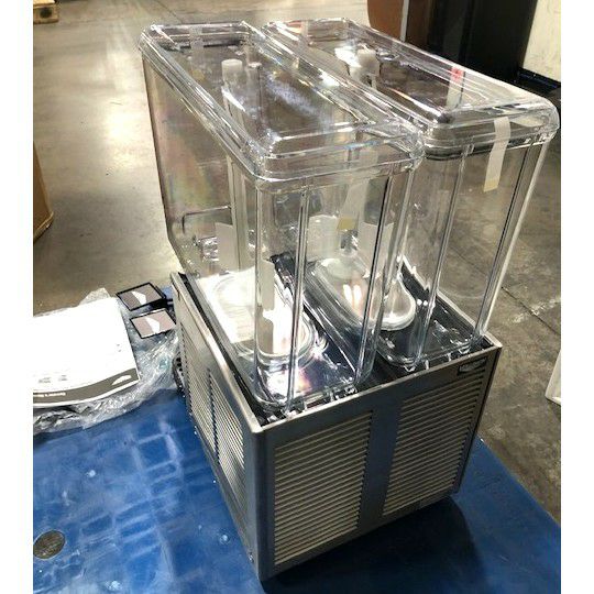 Vollrath ドリンクディスペンサー 2容器　業務用　ドリンクディスペンサー ドリンクサーバー ダブル ディスペンサー 20L×2 パドル攪拌 冷却機能