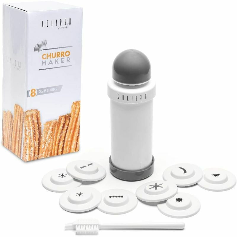 チュロス 絞り メーカー 形 8種 Goliber Churro Maker Machine - 8