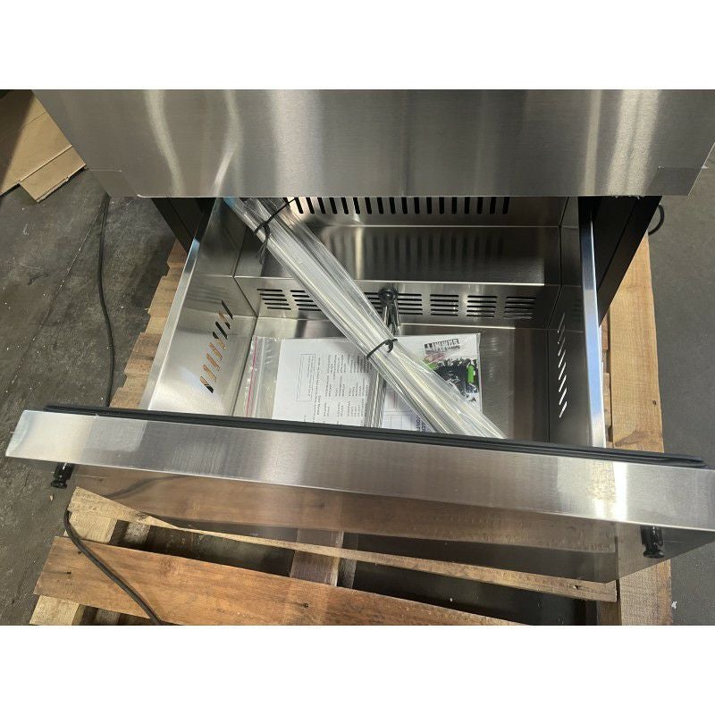 冷蔵庫冷凍庫屋外可引き出し2段94LビルトインアンダーカウンターステンレスSummit24"Wide2-DrawerRefrigerator-Freezer,ADACompliantADRF244家電【代引不可】