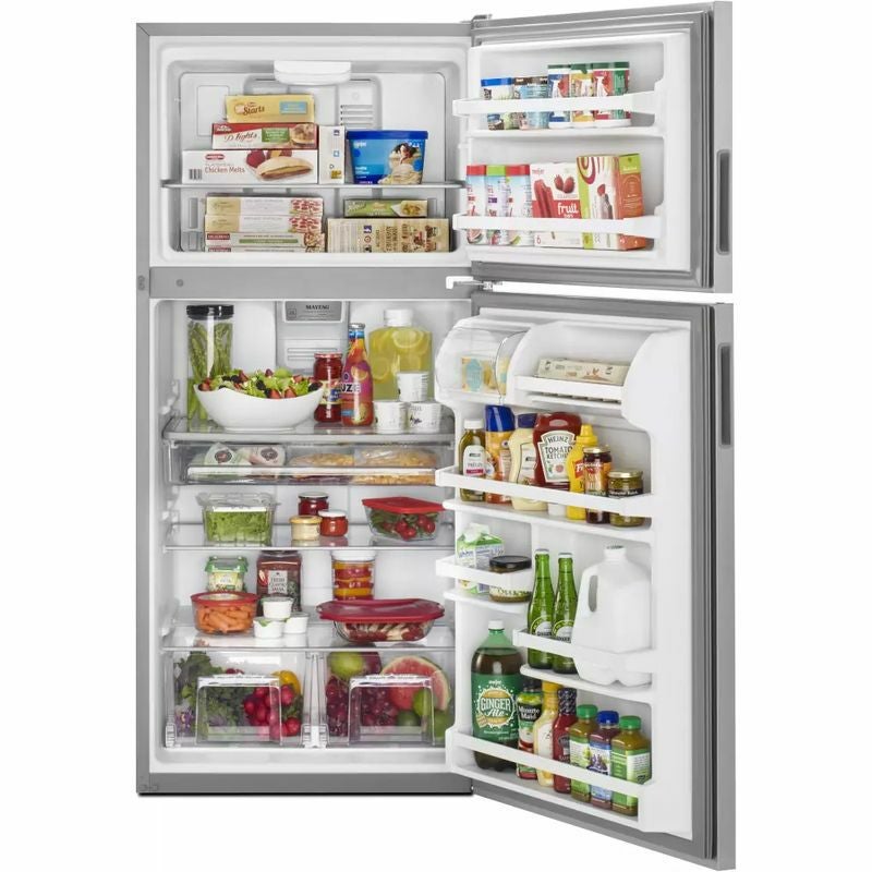 冷蔵庫 冷凍庫 2ドア 幅76cm ステンレス 513L MAYTAG 30 Inch Top
