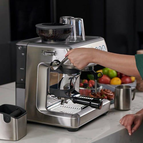 A375-6 Breville BES876エスプレツ ソマシン　220V〜 Amazon.com: Breville Barista Express Impress Espresso Machine