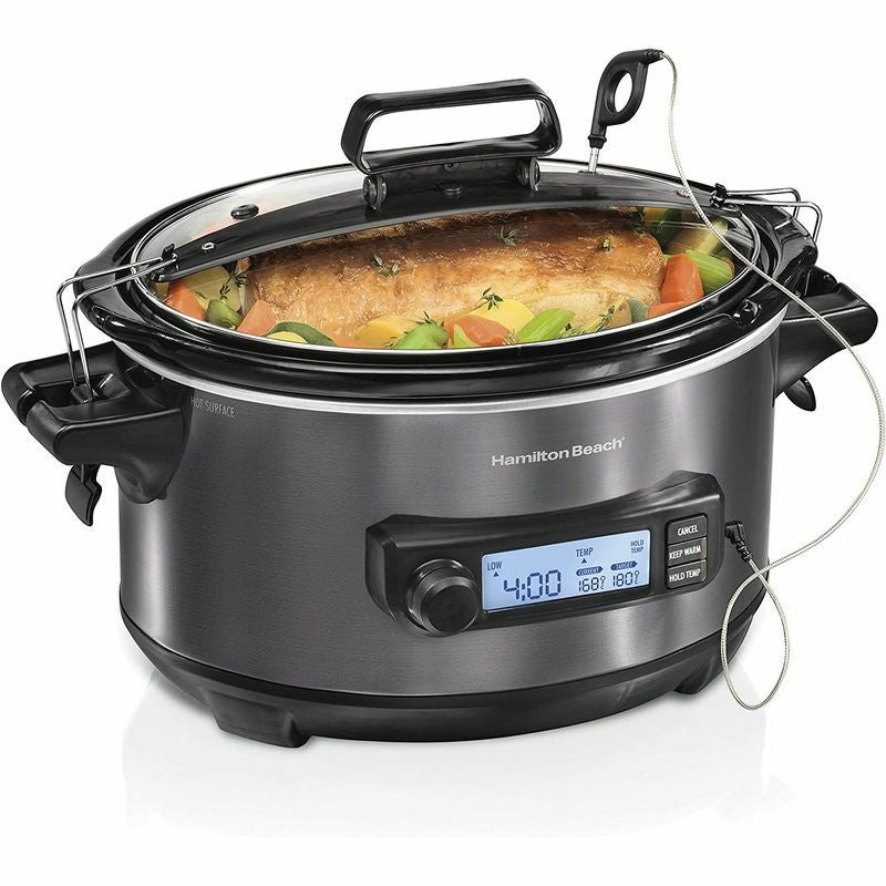 ハミルトンビーチ プログラマブル スロークッカー 5．7L 電気鍋