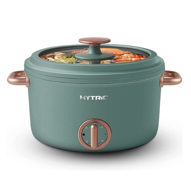 電気鍋 2.5L ポータブル 両手鍋 Hytric Electric Hot Pot, 2.5L