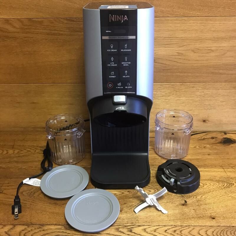 Ninja CREAMi アイスクリームメーカー ブラック Ninja ニンジャ キッチン用品 調理器具 アイスクリームメーカー 黒