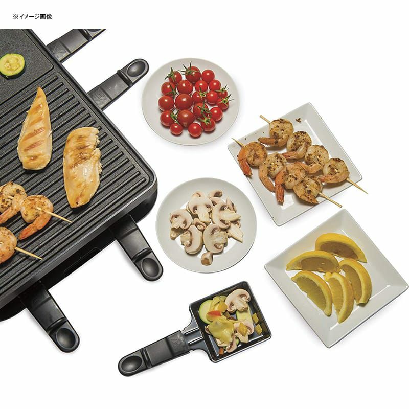 ラクレットグリル オーブン ハミルトンビーチ 波型 フラット 同時調理