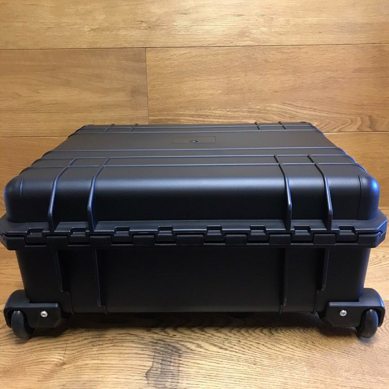 ボトル用トラベルキャリーケース7本ワインビン持ち運びT.Z.CaseInternationalT.z7-BottleWheeledWineCase,MoldedPolypropylene