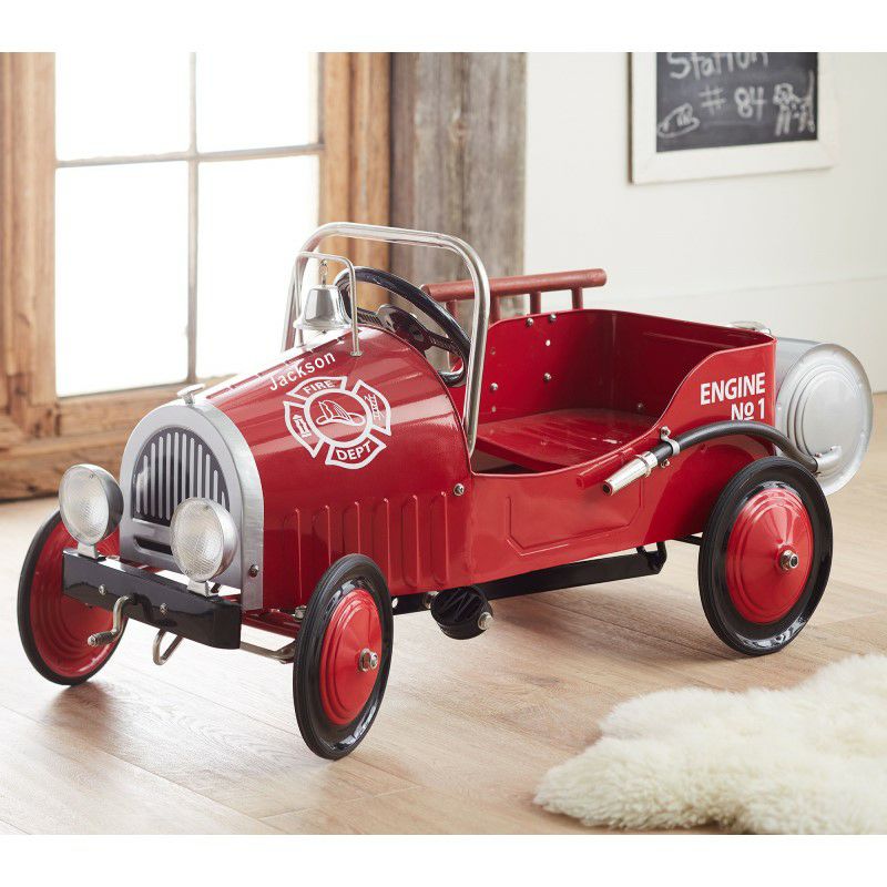 電動自動車   子供 消防車 AIJYU TOYS（アイジュトイズ） 電動乗用カー 消防車 FIRE TRUCK 電動