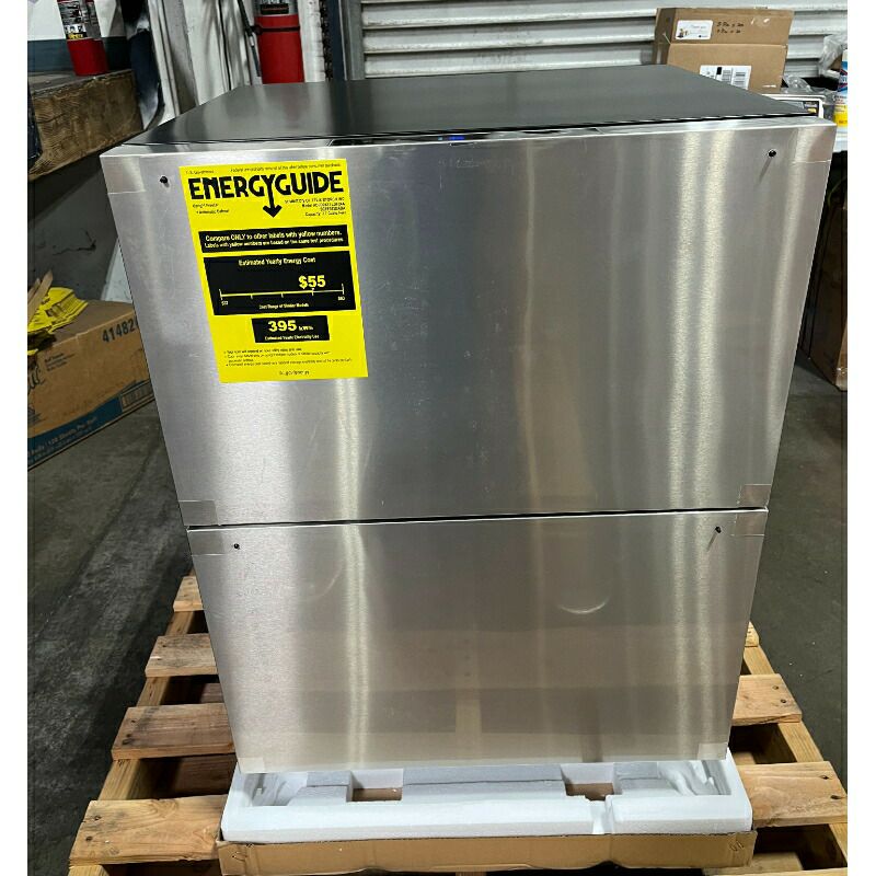 冷凍庫 引き出し式 2段 105L 屋外対応 ビルトイン可 ステンレス 自動霜