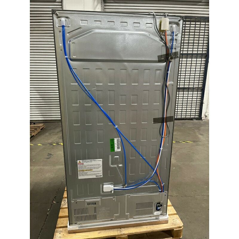 ビルトイン冷蔵庫冷凍庫768Lディスペンサー製氷丸氷ガラス窓指紋防止ステンレス幅91cmアプリ連携水道管直結工事要LG27cu.ft.Side-By-SideInstaViewRefrigeratorLRSOS2706S家電【代引不可】