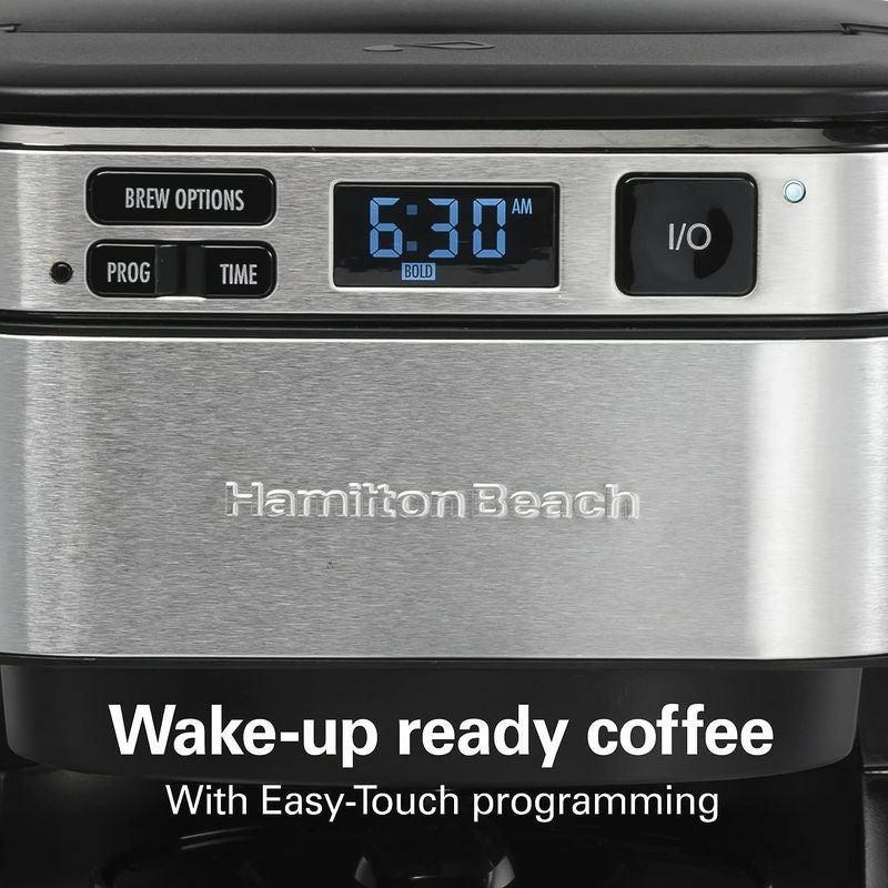 ハミルトンビーチデジタルコーヒーメーカー12カップステンレススチールHamiltonBeach4620112CupDigitalCoffeemaker,StainlessSteel【smtb-k】【kb】【RCP】