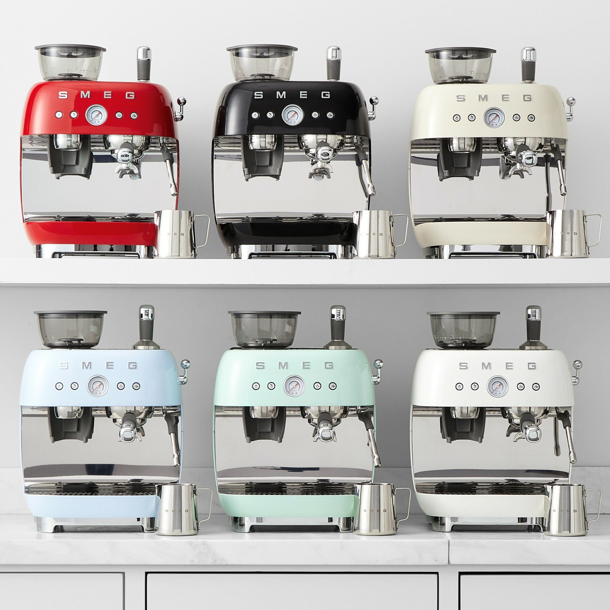 - grinder with Machine Coffee Manual - Smeg エスプレッソマシーン超美品 Smeg Café Inc. Canada Liégeois コーヒーメーカー・エスプレッソマシン