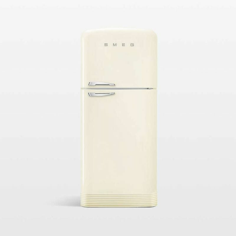 dovelly SMEG クリーム色 冷蔵庫 レトロデザイン SMEG FAB28(冷蔵庫) Cream(クリーム) | SMEG (スメッグ) 日本総輸入