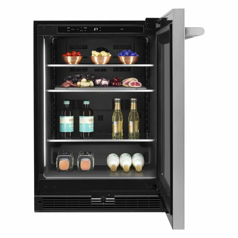 冷蔵庫冷凍庫306Lビバレッジクーラー30缶ワイン8本ビルトイン可ガラスドアステンレス鍵付LG24InchBottomFreezerRefrigeratorwith10.8Cu.Ft.CapacityLRBNC1104S家電【代引不可】