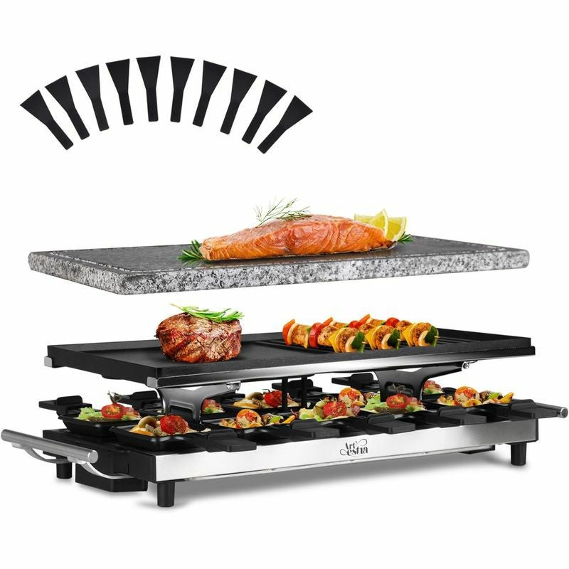 ラクレットグリル 楽天市場】ラクレットグリル BBQグリル&チーズラクレット リバーシブル
