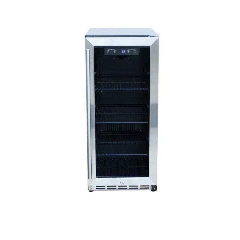 冷蔵庫117缶88LステンレスガラスドアハンドルありブルーLED照明ダンビーDanbyDBC117A2BSSDD-6117(355ml)CanCapacityBeverageCenterSingleGlassDoorMini-Fridge家電