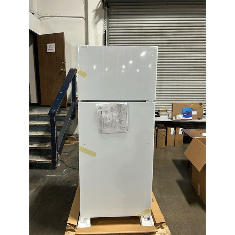 GE 冷蔵庫 496L ステンレス 幅71cm 指紋防止 トップフリーザー 自動霜
