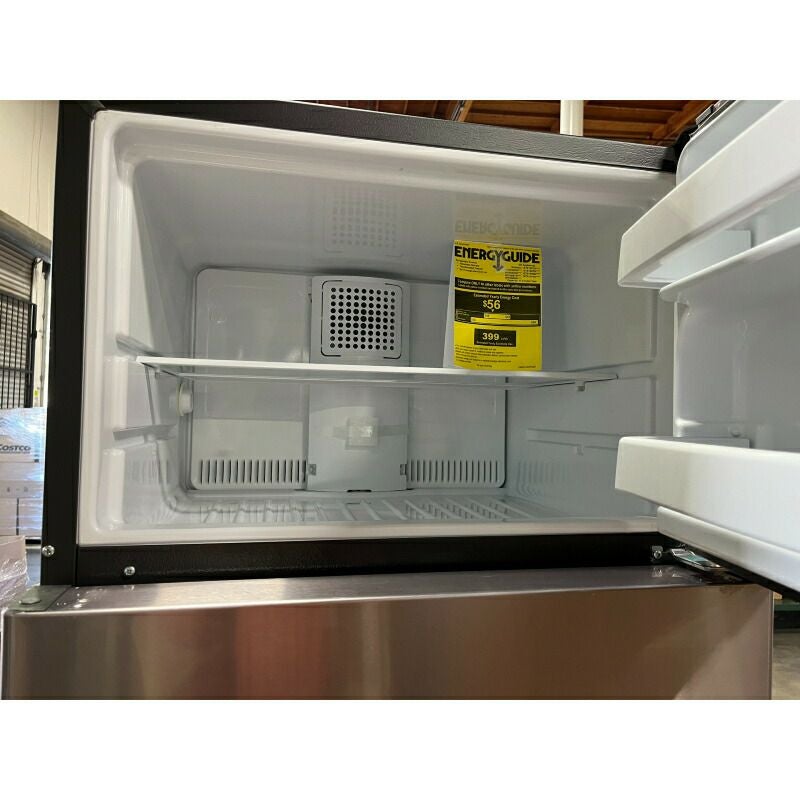 GE冷蔵庫冷凍庫496L指紋防止ステンレス幅71cmLED照明自動霜取GEGTS18HYNRFS28InchTopFreezerRefrigeratorwith17.5Cu.Ft.Capacity家電【代引不可】