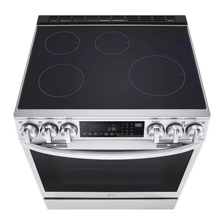 LGコンベクションオーブンレンジIH調理器クッキングヒーター5口LGLSIL6336F6.3cu.ft.SmartInductionSlide-inRangewithInstaView,ProBakeConvection,AirFry,andAirSousVide家電