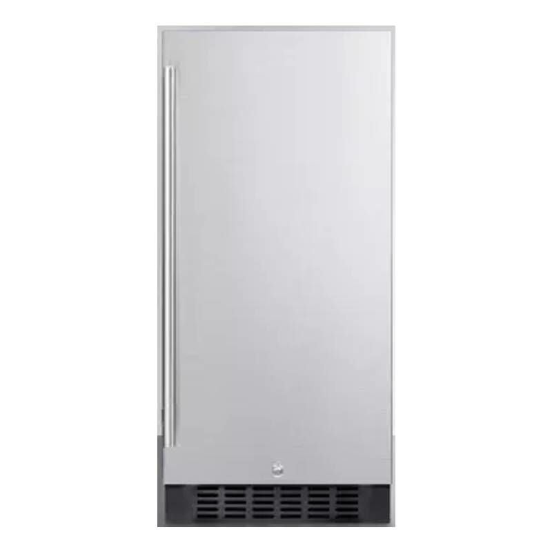 サミット冷蔵庫85Lビルトイン可ステンレス自動霜取SummitFF1532BKS15InchUndercounterAllRefrigerator家電【代引不可】