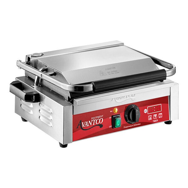 パニーニメーカー 業務品質 Avantco PG200ST フラットプレート