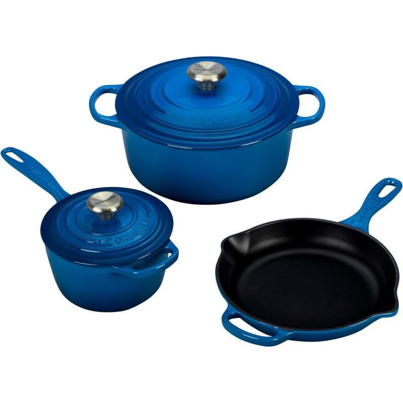 スープポッド　LE CREUSET　ﾏﾙﾐｯﾄ24 ﾌﾞﾙｰ 楽天市場】ル・クルーゼ マルミット 24センチの通販