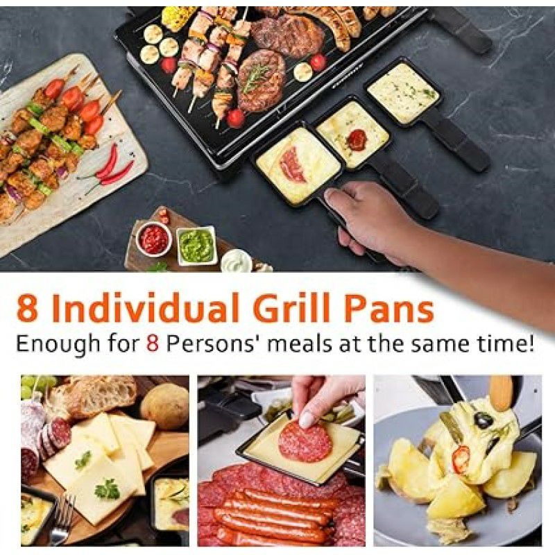 ラクレットグリル BBQグリル&チーズラクレット リバーシブルノン