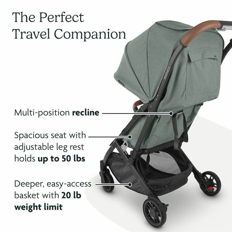 ベビーカー 軽量 3か月から 23kgまで UPPAbaby Minu V2 Travel