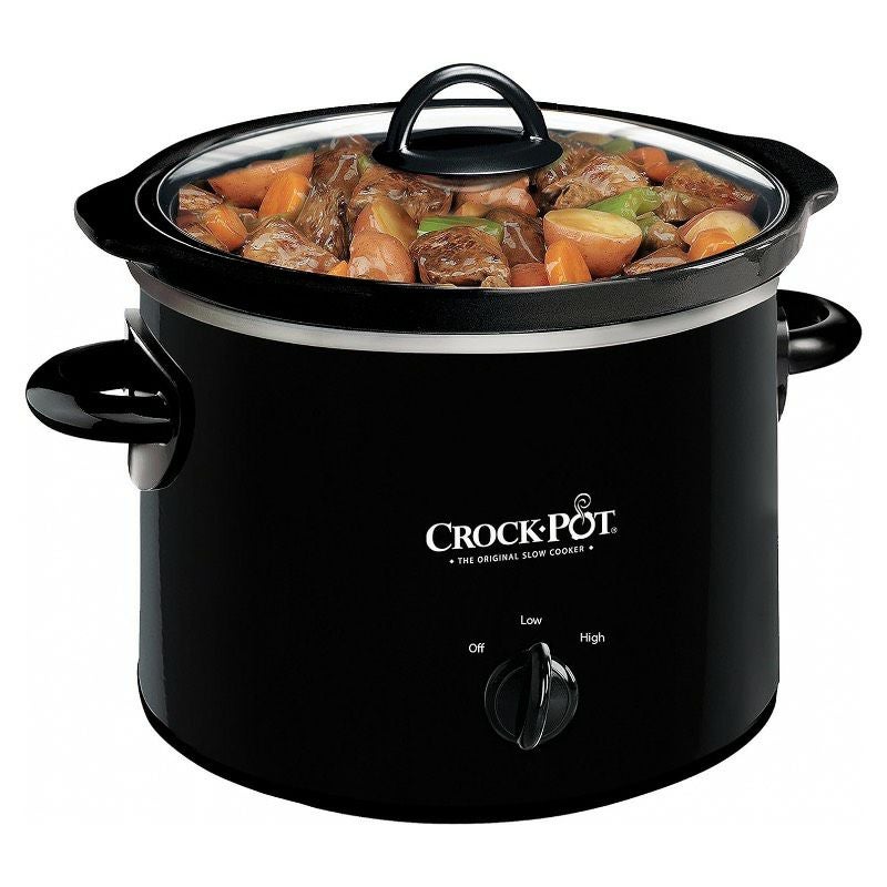 スロークッカー 3.8L クロックポット 持ち運びに便利 Crockpot 4-Quart