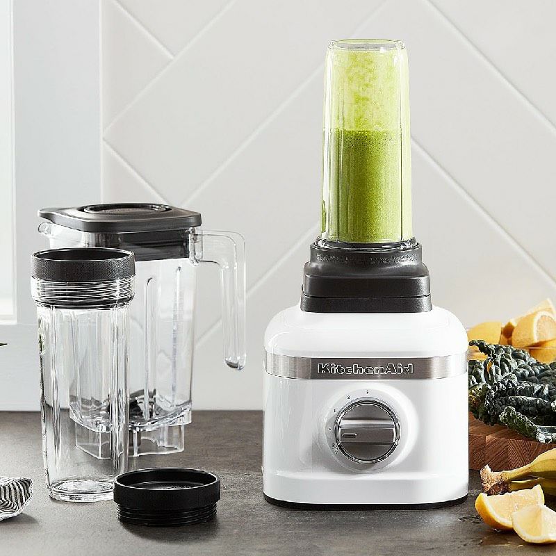 ブレンダーミキサー1.7L5スピードキッチンエイドKitchenAidKSB4027K400CountertopBlender,56Oz,BPA-FreeJar家電