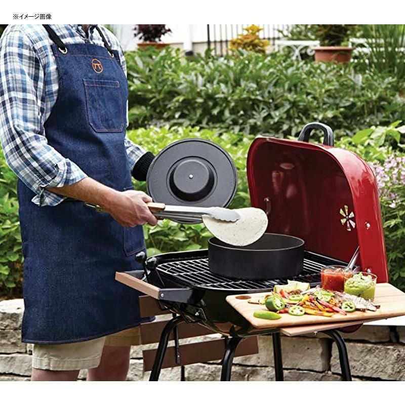 鋳鉄製ウォーマー多目的ポットトルティーヤパンケーキ2.8LブラックOutsetCastIronMulti-PurposePot,TortillaandPancakeWarmer,3Quart,Black