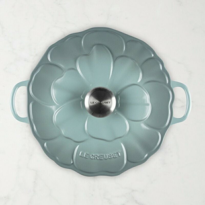 ルクルーゼエナメル加工ホーロー鍋LeCreusetEnameledCastIronPetalBraiser,21/4-Qt.