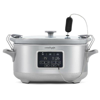スロークッカー 3.8L クロックポット 持ち運びに便利 Crockpot 4-Quart 