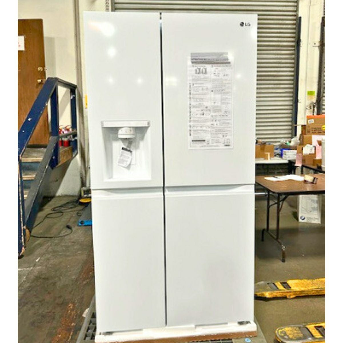 874 ガラスパネル！6ドア！大型冷蔵庫　自動製氷　500L 以上　観音開き ドアタイプ_観音開き（フレンチドア）: キッチン家電/日立の家電品