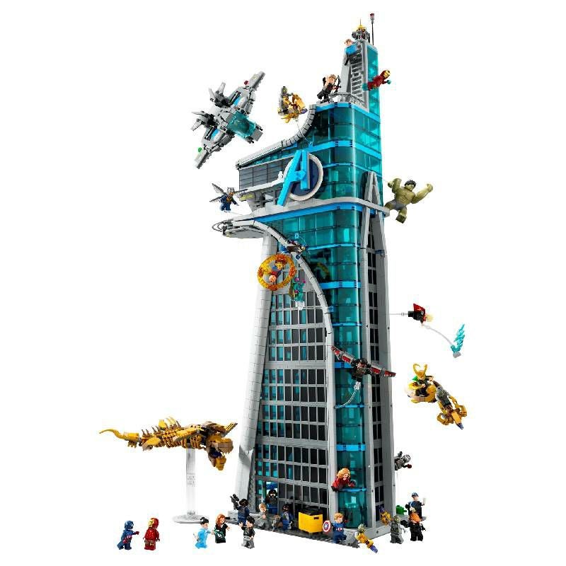 PSA10 一個のみも対応してます レゴ アベンジャーズ タワーの決戦 マーベル LEGO Avengers Tower