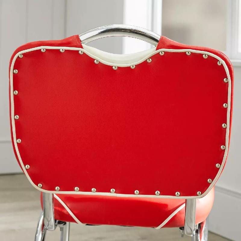 チェア椅子ダイナーチェアーアメリカ製RichardsonSeatingCorp.RetroV-BackDinerChairwith2"BoxSeat