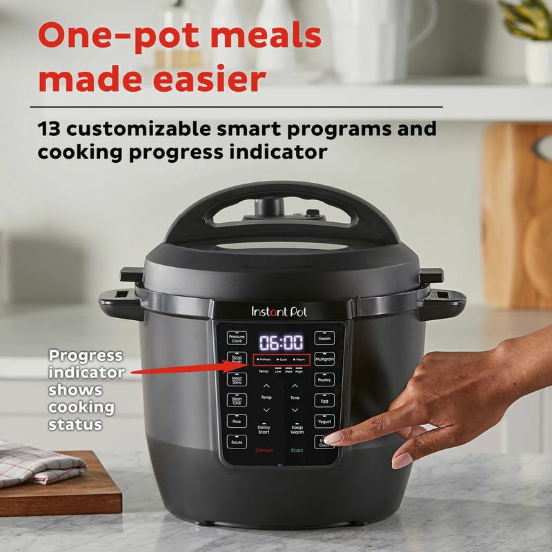 マルチクッカー5.6L電気圧力鍋スロークッカー7-IN-1インスタントポットInstantPotRIO7-in-1ElectricMulti-Cooker6QT家電