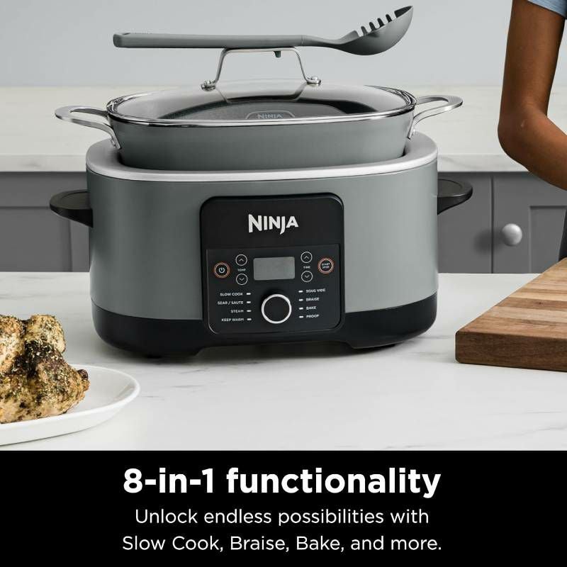 マルチクッカー7.6L圧力鍋ノンフライヤースロークッカー食品乾燥低温調理エアフライインスタントポットInstantPot8-QuartProCrispPressureCookerAirFryer家電