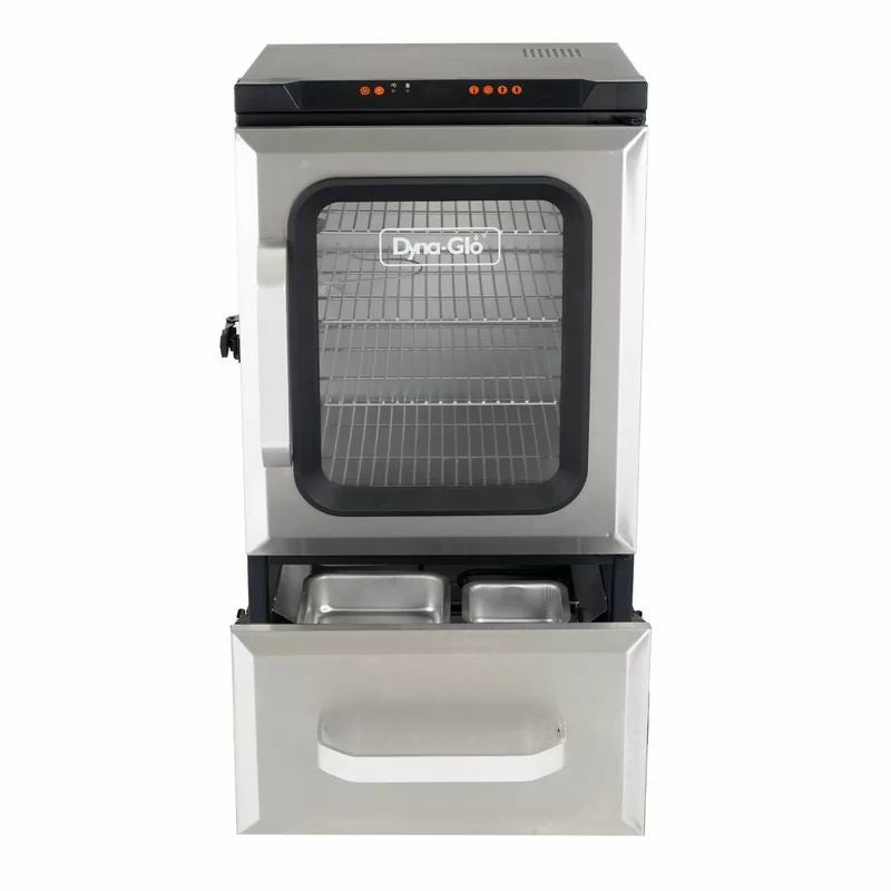 燻製機本格スモーカー温度計付燻製器Dyna-GloDGO1176BDC-DCharcoalOffsetSmoker