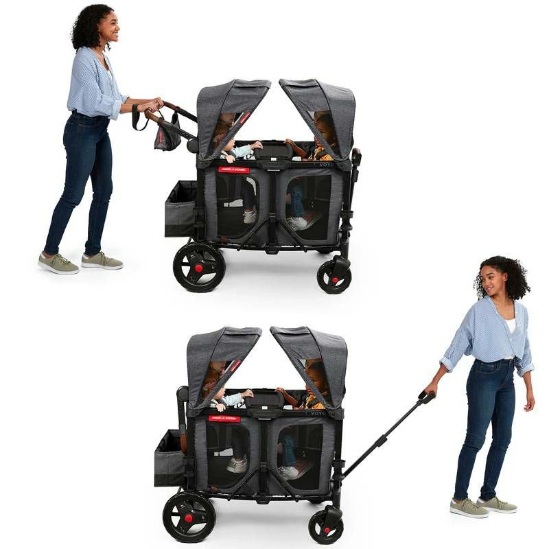 ベビーカーワゴンキャノピー付ディスカバリーradioflyerDiscoveryStrollerWagonWithCanopies