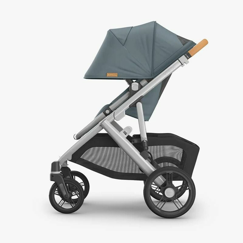 ベビーカー軽量3か月から23kgまでUPPAbabyMINUStroller-DEVIN(lightgrey/silver/chestnutleather)