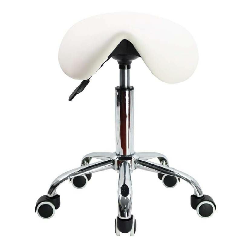 サドルスツール背もたれなし高さ調節油圧椅子チェアSpa&EquipmentHydraulicSaddleStoolWithoutBack