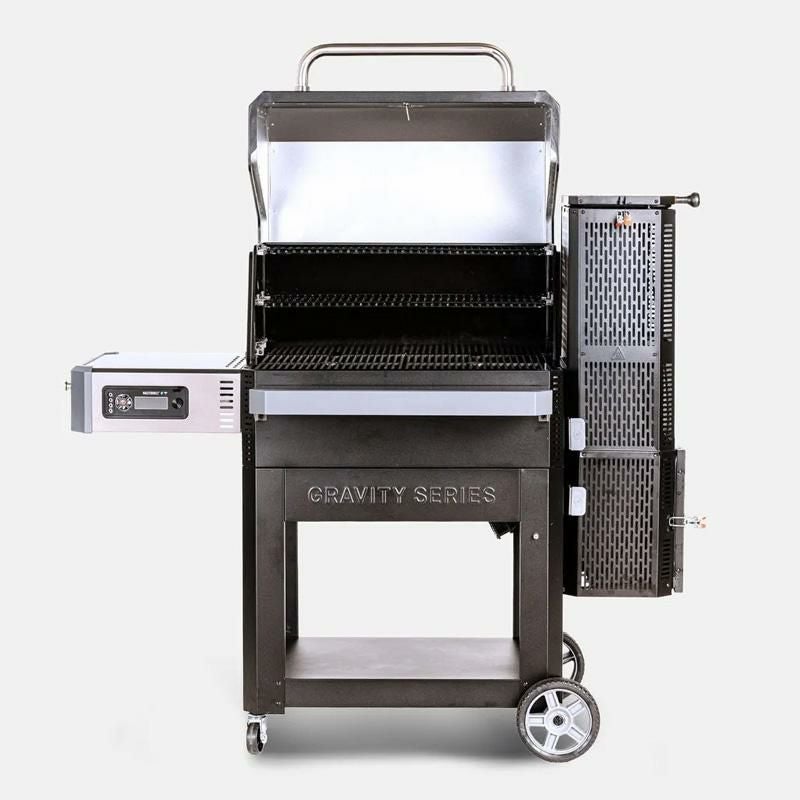 グラビティー式 チャコールグリル スモーカー 燻製機 デジタル制御 大