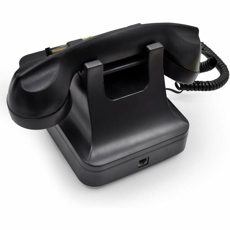 電話ダイヤル式黒電話レトロアンティークビンテージブラックIRISVORotaryDialTelephoneRetroOldFashionedLandlinePhoneswithClassicMetalBell,CordedPhonewithSpeakerandRedialFunctionforHomeandDecor