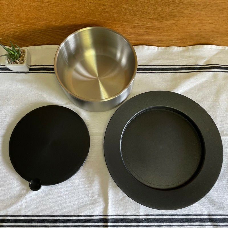 サービングボウルサーモミックス保温2.3QthermomixRoundServingBowlSilver