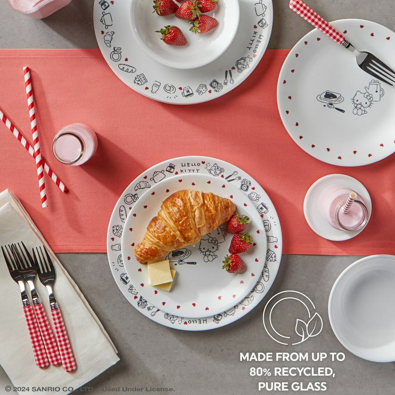 コレールリビングウェアミスティックグレー4組16点セットCorelleLivingware16-PieceDinnerwareSet,MysticGray,Servicefor4