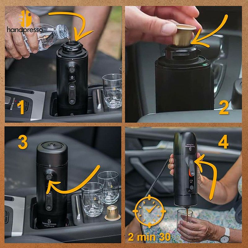 ハンドプレッソ 車載 ポータブル Nespresso ネスプレッソ エスプレッソ