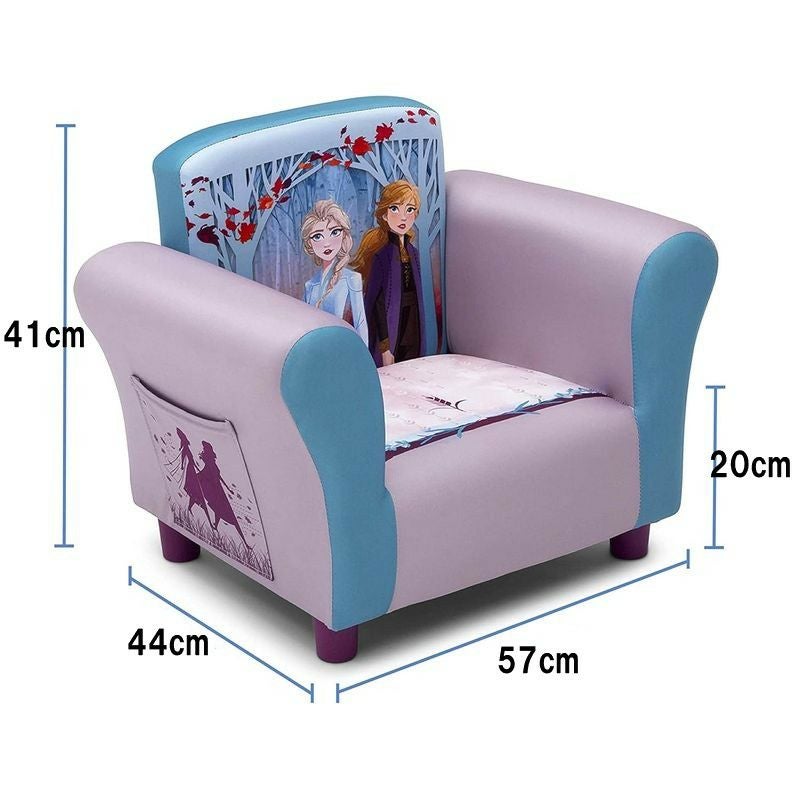 子供用1人用ソファーアナと雪の女王アナ雪ディズニーチェアー椅子幼児DeltaChildrenKidsCharacterUpholsteredChair,DisneyFrozenII