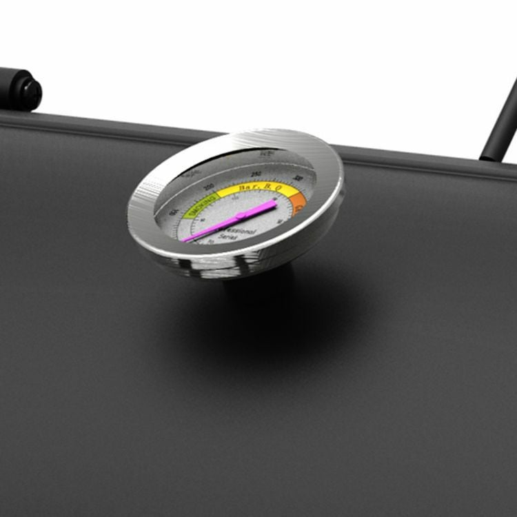 大型チャコールグリルオフセットスモーカー炭焼燻製バーベキューDyna-GloSignatureSeriesBarrelCharcoalGrillandOffsetSmokerDGSS730CBO-D-KIT