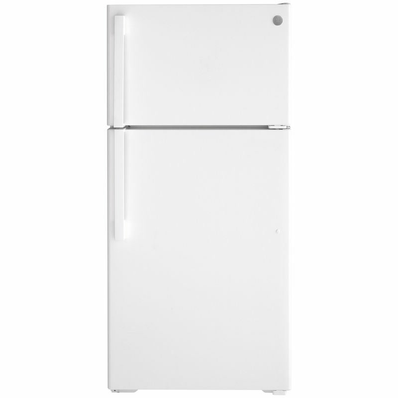 GE 冷蔵庫 冷凍庫 442L 幅71cm LED照明 自動霜取 ホワイト 白 GE 15.6